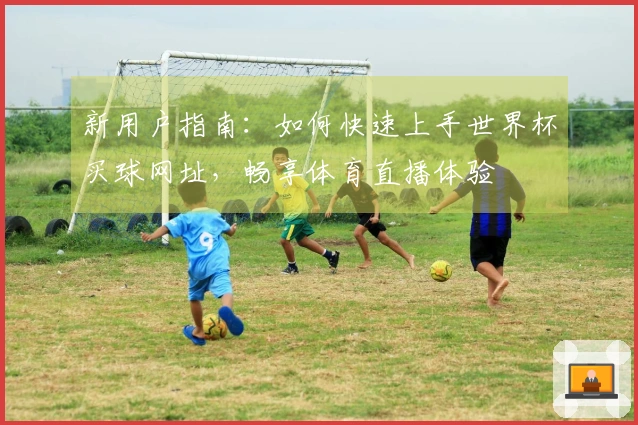 新用户指南：如何快速上手世界杯买球网址，畅享体育直播体验