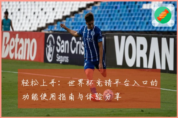 轻松上手：世界杯竞猜平台入口的功能使用指南与体验分享