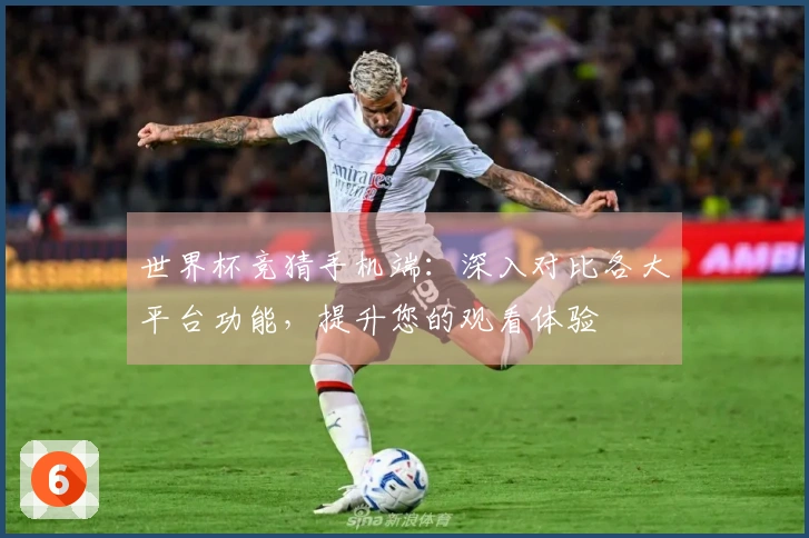 世界杯竞猜手机端：深入对比各大平台功能，提升您的观看体验